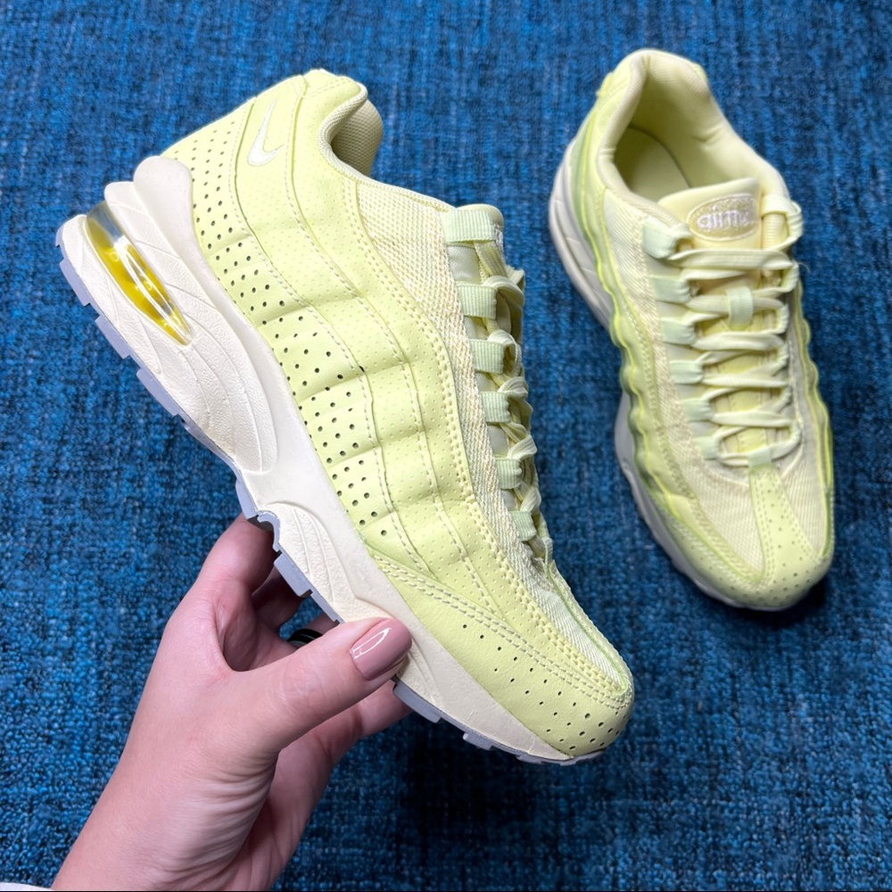 Nike Air Max 95 SE GS Citron Yellow Sneakers
